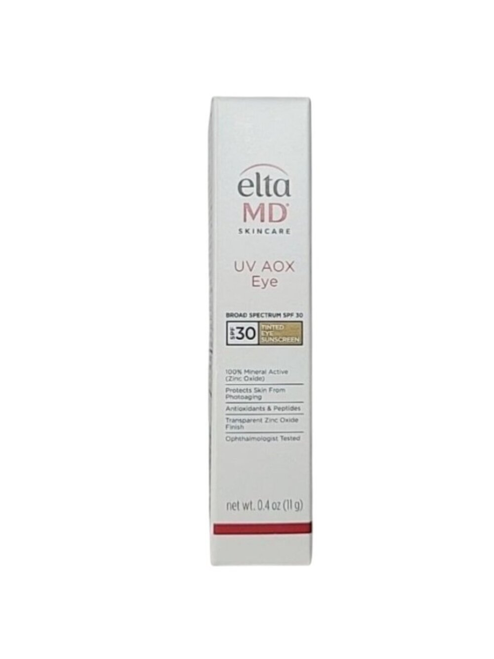 EltaMD UV AOX Eye Broad Spectrum SPF 30 Tinted Eye Sunscreen Elta MD 0.4oz/11g